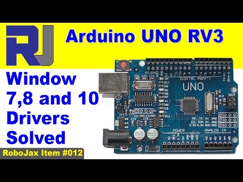 Arduino UNO and Mega Windows 7, 8, 10  USB driver Solved