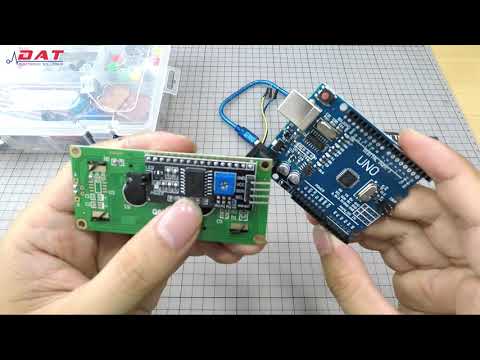 Giao Tiếp I2C Với LCD 16x2 Bằng Arduino Uno R3 | Điện tử DAT