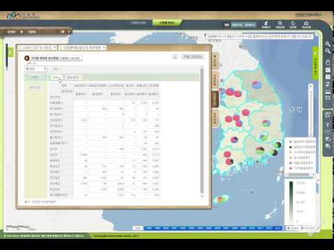 산림청 산림공간정보서비스 임업통계연보 데이터 시각화